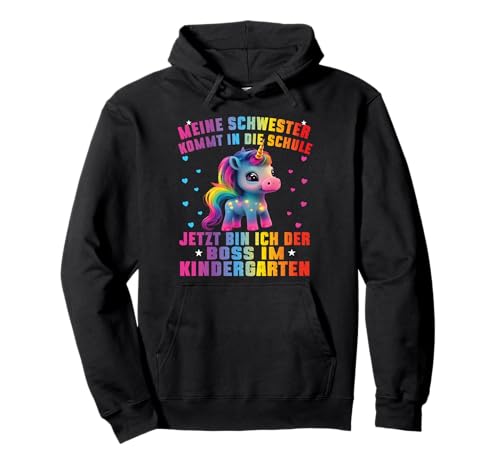 Einhorn Kita Anfang Kindergaten Geschenk Unicorn Mädchen Pullover Hoodie von Kindergarten Kita Geschenk & T-Shirt Kinder