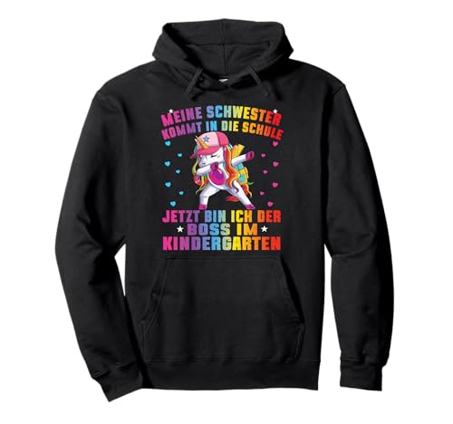 Einhorn Kita Anfang Kindergaten Geschenk Unicorn Mädchen Pullover Hoodie von Kindergarten Kita Geschenk & T-Shirt Kinder
