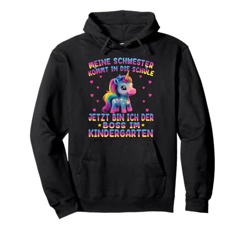 Einhorn Kita Anfang Kindergaten Geschenk Unicorn Mädchen Pullover Hoodie von Kindergarten Kita Geschenk & T-Shirt Kinder