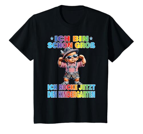 Kinder Kindergartenkind 2025 Kita Anfang Kindergarten Start Jungen T-Shirt von Kindergarten Kita Geschenk & T-Shirt Kinder