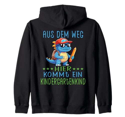 Kindergarten Kita Start Kindergartenkind 2025 T-Rex Jungs Kapuzenjacke Kindergarten Kita Start Kindergartenkind 2025 T-Rex Jungs Kapuzenjacke von Kindergarten Kita Geschenk & T-Shirt Kinder