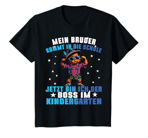 Kindergartenkind 2025 - Kita Start Anfang Jungs Lausbua T-Shirt von Kindergarten Kita Geschenk & T-Shirt Kinder