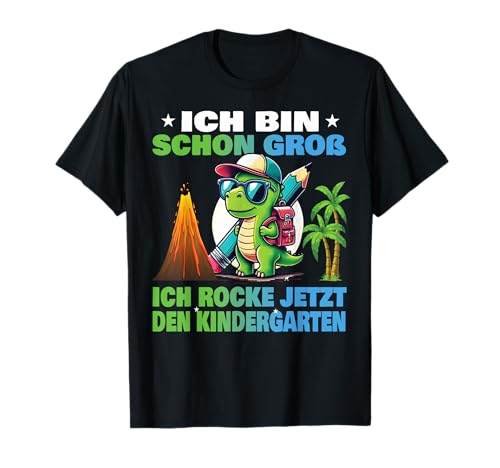 Kindergartenkind 2025 Kita Start Anfang Kindergarten Jungs T-Shirt von Kindergarten Kita Geschenk & T-Shirt Kinder