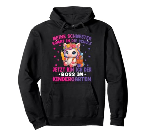 Kindergaten Geschenk Mädchen Kita Anfang Einhorn Unicorn Pullover Hoodie von Kindergarten Kita Geschenk & T-Shirt Kinder