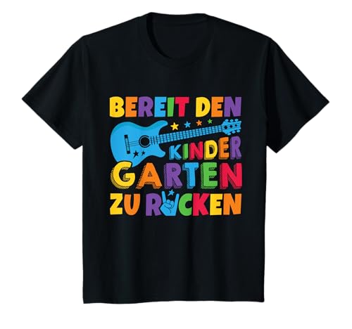 Bereit den Kindergarten zu Rocken Junge Mädchen Kita T-Shirt Bereit den Kindergarten zu Rocken Junge Mädchen Kita T-Shirt von Kindergarten Kita Geschenke T-Shirts