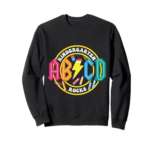 Kindergarten Rocks - ABCD Schulanfang für Lehrer und Kinder Sweatshirt Kindergarten Rocks - ABCD Schulanfang für Lehrer und Kinder Sweatshirt von Kindergarten Rockstar Shirts & Gifts