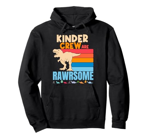 Kinder Crew Kindergarten Lehrer Kids Are Awesome Dinosaurier Pullover Hoodie Kinder Crew Kindergarten Lehrer Kids Are Awesome Dinosaurier Pullover Hoodie von Kindergarten Teachers Dinosaur Apparel