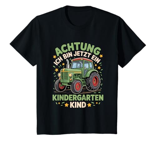 Kinder Ich Bin Jetzt EIN Kindergartenkind Kindergarten Traktor T-Shirt Kinder Ich Bin Jetzt EIN Kindergartenkind Kindergarten Traktor T-Shirt von Kindergarten Traktor Designs