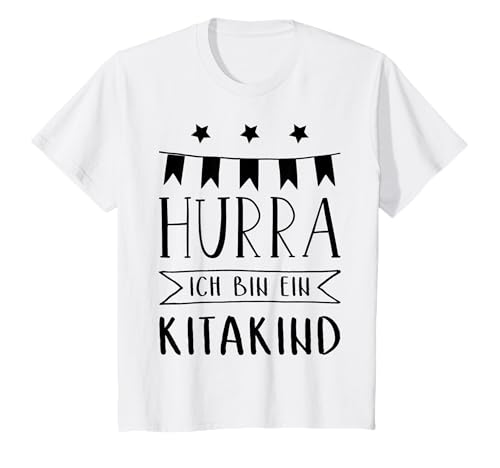Kinder Hurra Ich bin ein Kitakind I Geschenk Kita 2025 T-Shirt Kinder Hurra Ich bin ein Kitakind I Geschenk Kita 2025 T-Shirt von Kindergarten Vorschule Designs