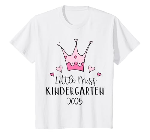 Kinder Little Miss Kindergarten 2025 I Süßes Kita Mädchen Kindi T-Shirt Kinder Little Miss Kindergarten 2025 I Süßes Kita Mädchen Kindi T-Shirt von Kindergarten Vorschule Designs
