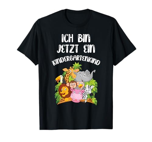 Kindergartenkind-Ich bin jetzt ein Kindergartenkind Kinder T-Shirt Kindergartenkind-Ich bin jetzt ein Kindergartenkind Kinder T-Shirt von Kindergarten geschenk 2021