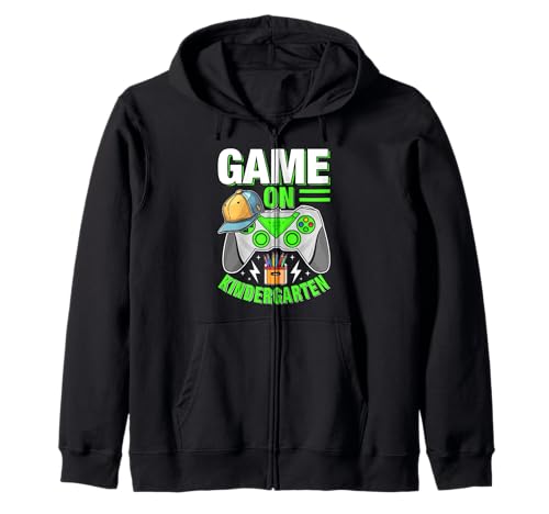 Kindergartener Game On Kids Level Unlocked Back to School Kapuzenjacke Kindergartener Game On Kids Level Unlocked Back to School Kapuzenjacke von Kindergartener Back To School