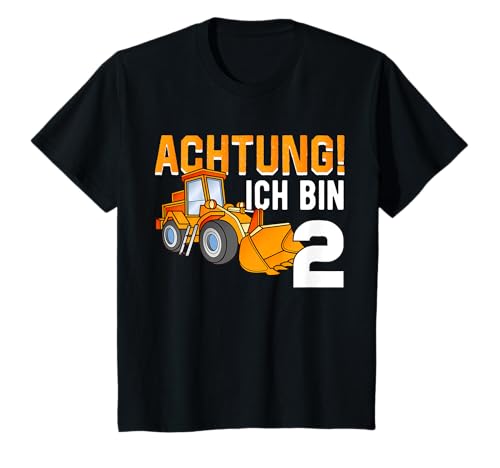 2. Geburtstag Jungen 2 Jahre Bagger Baustellen Geburtstags T-Shirt 2. Geburtstag Jungen 2 Jahre Bagger Baustellen Geburtstags T-Shirt von Kindergeburtstag Bagger Baustelle Party Geschenk
