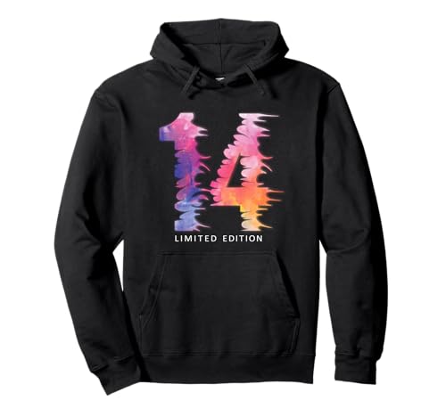 14 Jahre Geburtstag Mädchen Junge 14. Geburtstag Pullover Hoodie von Kindergeburtstag Geburtstagsgeschenk Geschenkidee