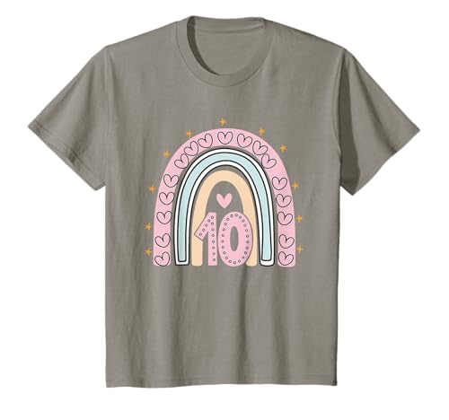 Kinder Süßes Regenbogen Geburtstag Design 10. Geburtstag Mädchen T-Shirt von Kindergeburtstag Geburtstagsshirts Regenbogen
