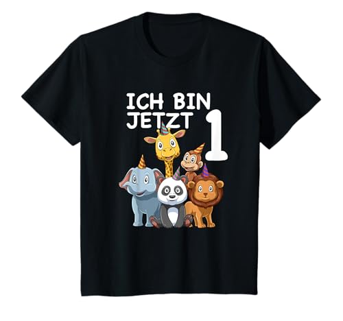 Süße Kinder & Zoo 1.Geburtstagsfeier - 1 Jahr alt Geschenk T-Shirt Süße Kinder & Zoo 1.Geburtstagsfeier - 1 Jahr alt Geschenk T-Shirt von Kindergeburtstag - Junge & Mädchen 1 Jahr T-Shirt