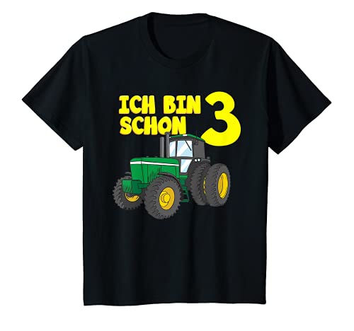Kinder Traktor Geburtstag Junge Ich bin schon 3 Jahre Trecker T-Shirt Kinder Traktor Geburtstag Junge Ich bin schon 3 Jahre Trecker T-Shirt von Kindergeburtstag Jungen Mädchen Traktoren Geschenk
