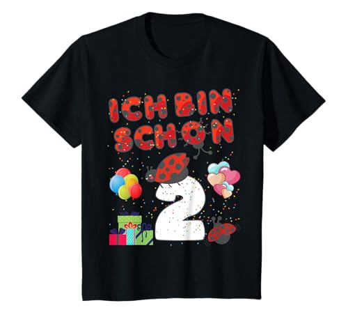 Kinder Käfer Marienkäfer 2 Kinder Geburtstag 2 Jahre Geschenk T-Shirt Kinder Käfer Marienkäfer 2 Kinder Geburtstag 2 Jahre Geschenk T-Shirt von Kindergeburtstag Käfer Marienkäfer 2 Jahre