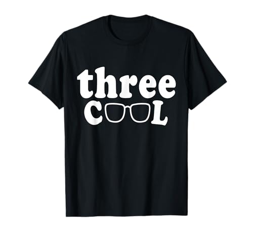 DREI Coole 3 -jährige Kinder dritter 3. Geburtstag T-Shirt DREI Coole 3 -jährige Kinder dritter 3. Geburtstag T-Shirt von Kindergeburtstag Kostüm