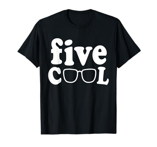 Fünf Coole 5 -jährige Jungen Mädchen Fünfter 5. Geburtstag T-Shirt Fünf Coole 5 -jährige Jungen Mädchen Fünfter 5. Geburtstag T-Shirt von Kindergeburtstag Kostüm