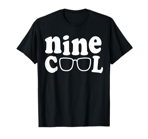 Neun Coole 9 -jährige Jungen Mädchen 9. 9. Geburtstag T-Shirt Neun Coole 9 -jährige Jungen Mädchen 9. 9. Geburtstag T-Shirt von Kindergeburtstag Kostüm