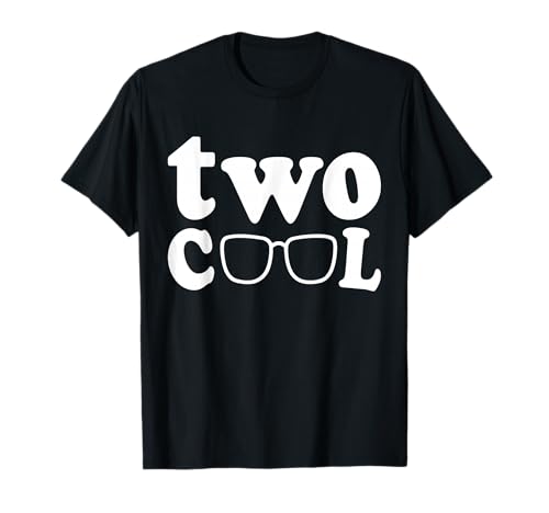 Zwei Coole 2 -jährige Kinder zweiten 2. Geburtstag T-Shirt Zwei Coole 2 -jährige Kinder zweiten 2. Geburtstag T-Shirt von Kindergeburtstag Kostüm