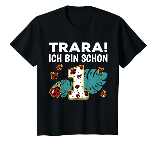 Kinder 1. Geburtstag Süßes Marienkäfer Kostüm 1. Jahr Mädchen T-Shirt Kinder 1. Geburtstag Süßes Marienkäfer Kostüm 1. Jahr Mädchen T-Shirt von Kindergeburtstag Marienkäfer Geburtstag