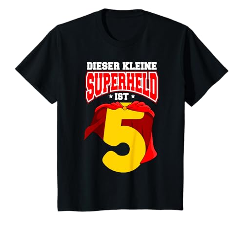 5. Geburtstag Superheld Jungen 5 Jahre T-Shirt 5. Geburtstag Superheld Jungen 5 Jahre T-Shirt von Kindergeburtstag Superheld Geschenk 5. Geburtstag