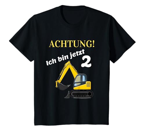 Kinder Bagger T-Shirt 2. Geburtstag Baustelle Shirt T-Shirt Kinder Bagger T-Shirt 2. Geburtstag Baustelle Shirt T-Shirt von Kindergeburtstag T-Shirts Jungen & Mädchen by KaLa