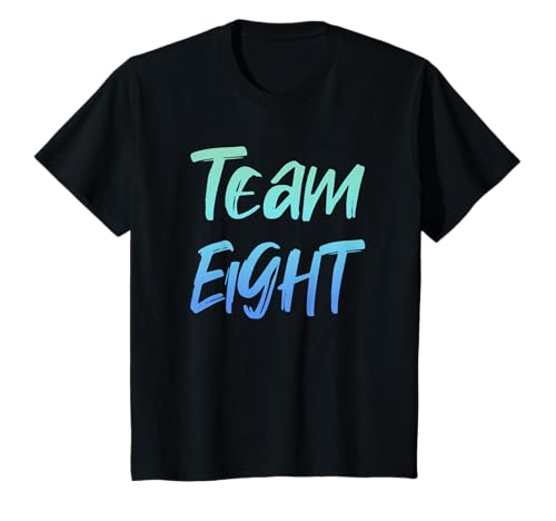 8. Geburtstag Junge Mädchen 8 Jahre Geschenk Team Eight T-Shirt von Kindergeburtstag T-Shirts Jungen & Mädchen by KaMi