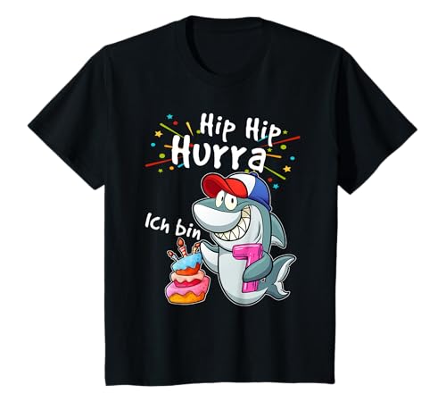 Hai 7. Geburtstag Jungen und Mädchen Ich bin 7 Jahre T-Shirt von Kindergeburtstag T-Shirts Jungen & Mädchen by KaMi