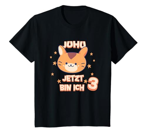 Kinder dritter Geburtstag Spruch 3 Jahre T-Shirt Kinder dritter Geburtstag Spruch 3 Jahre T-Shirt von Kindergeburtstag