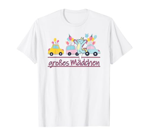 Kindergeburtstag Einhorn Kinder grosses Mädchen Geburtstag T-Shirt Kindergeburtstag Einhorn Kinder grosses Mädchen Geburtstag T-Shirt von Kindergeburtstage Spiele Einladung Geschenke Ideen