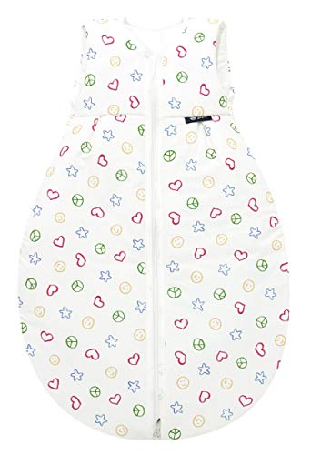 Kinderhaus Blaubär Set Alvi Schlafsack Baby Mäxchen Light & Windel I Kinder-Schlafsack ärmellos I Sommerschlafsack I Alvi Außensack von Kinderhaus Blaubär