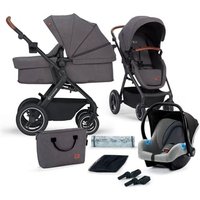 Kinderkraft Kinderwagen B Tour 3 in 1 Mink Pro Dark Grey von Kinderkraft