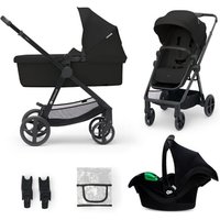 Kinderkraft Kinderwagen Newly 3 in 1 Mink Pro Classic Black von Kinderkraft