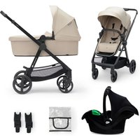 Kinderkraft Kinderwagen Newly 3 in 1 Mink Pro Sand Beige von Kinderkraft