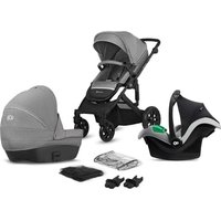 Kinderkraft Kinderwagen Prime Lite 3 in 1 Mink Pro Grey von Kinderkraft