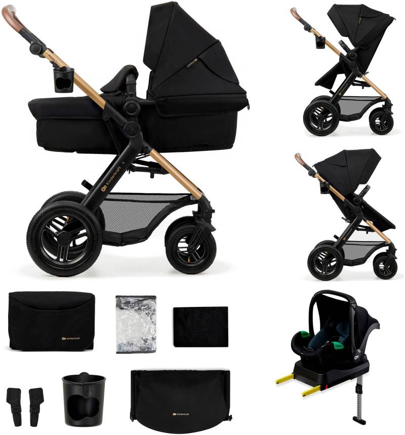 Kinderkraft Kombi-Kinderwagen "MOOV 2 4in1 AIR" 27 kg mit Luftreifen von Kinderkraft