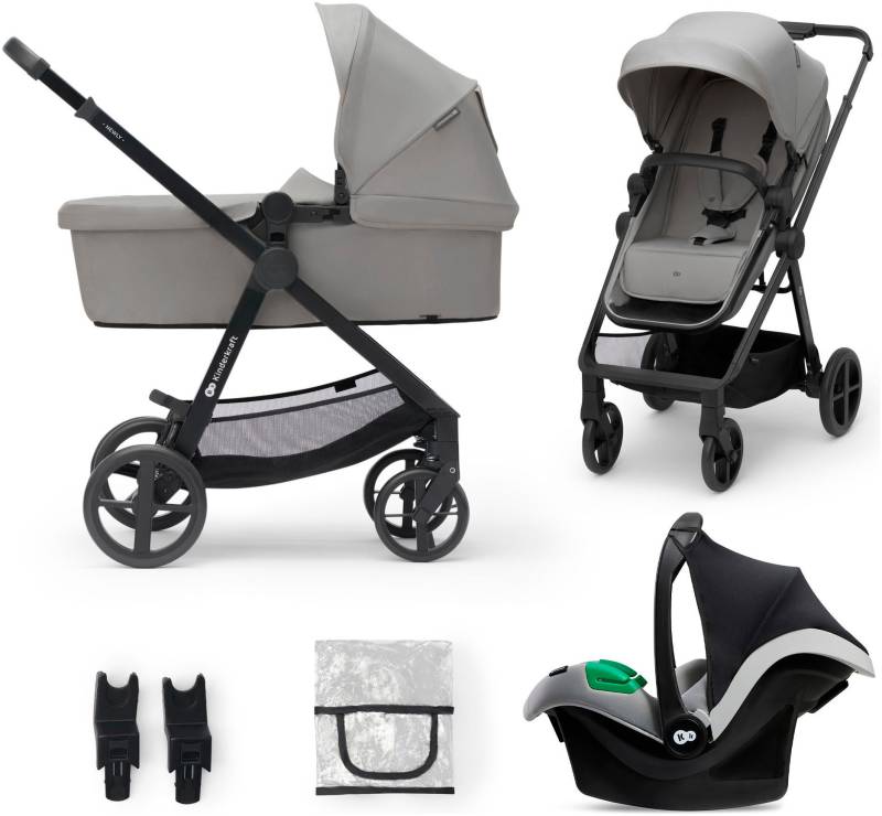 Kinderkraft Kombi-Kinderwagen "NEWLY 3IN1 MINK PRO" 22 kg von Kinderkraft