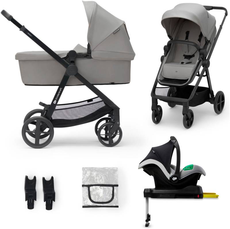 Kinderkraft Kombi-Kinderwagen "NEWLY 4IN1 MINK PRO" 22 kg von Kinderkraft