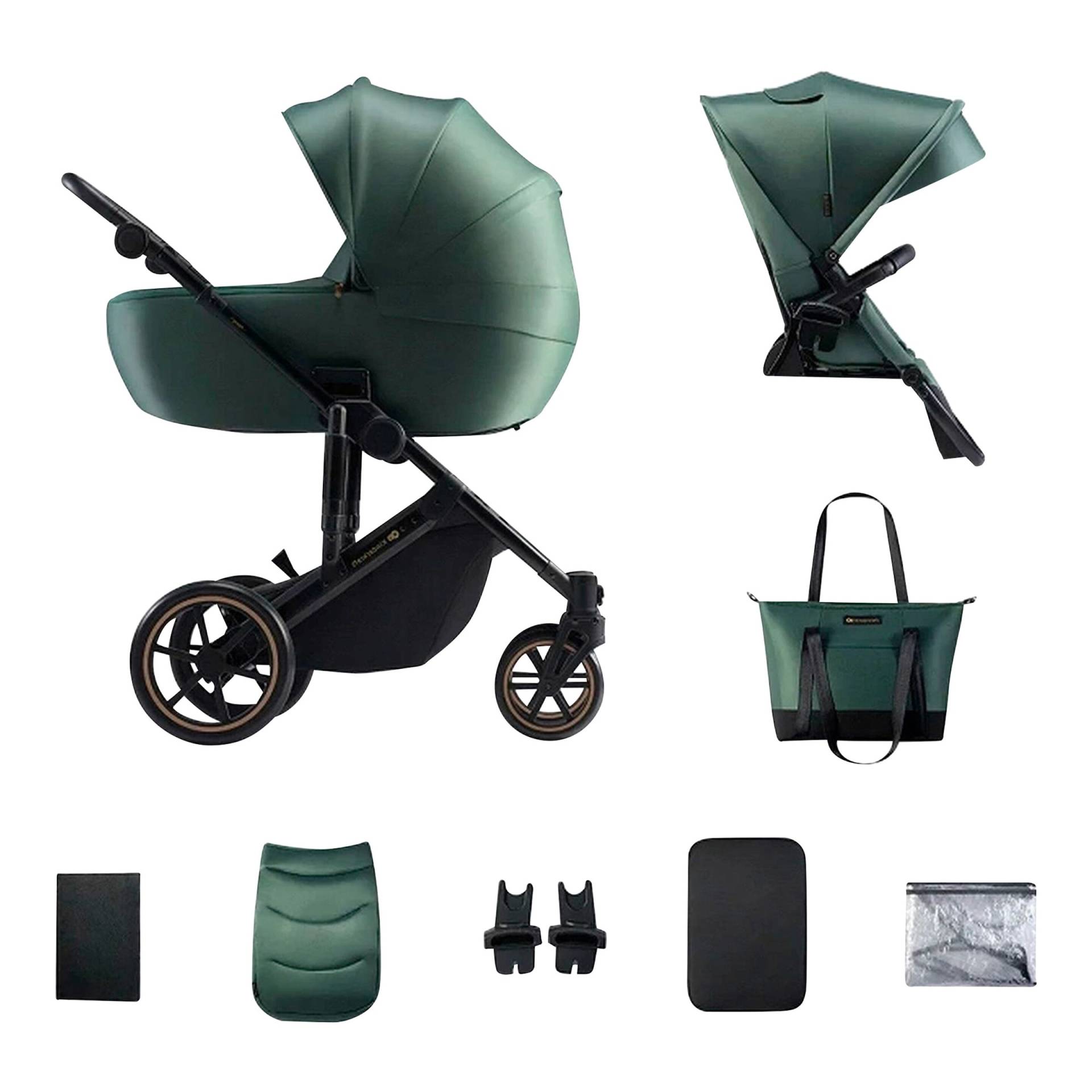 Kinderkraft Kombikinderwagen 2in1 PRIME gruen von Kinderkraft