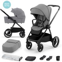 Kinderkraft Kombikinderwagen NEA 2in1 platinum gray von Kinderkraft