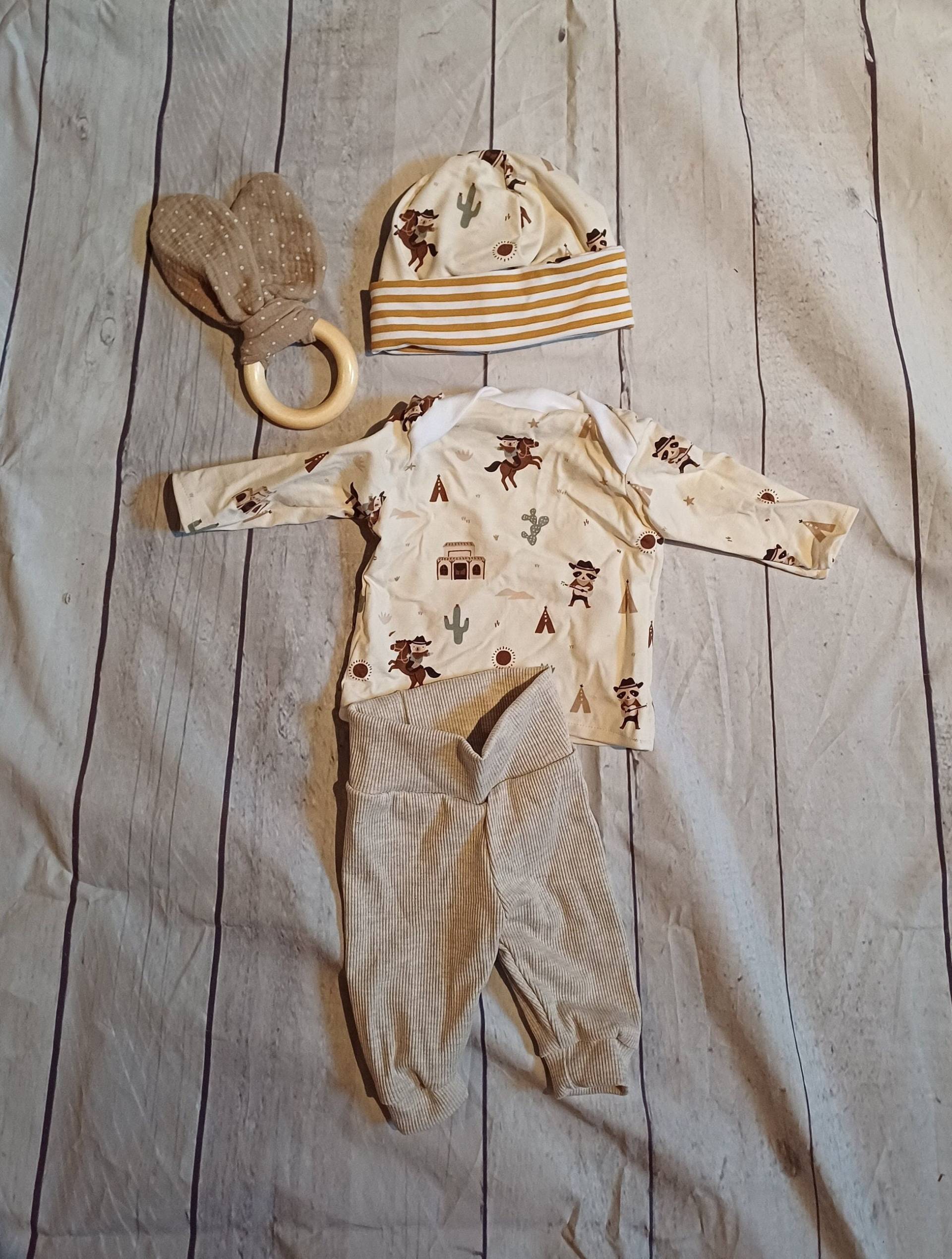 Großes Set Für Babys | 3 Bis 6 Monate Beige/ Cowboys/ Wilder Western/ Streifen Großes Set Für Babys | 3 Bis 6 Monate Beige/ Cowboys/ Wilder Western/ Streifen von KinderkramLaden