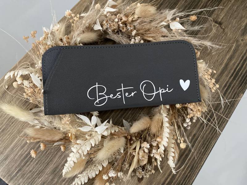 Brillenetui Brillentasche Brillenschutz Aufbewahrung Personalisiert Name Oma Opa von KindertraumShop