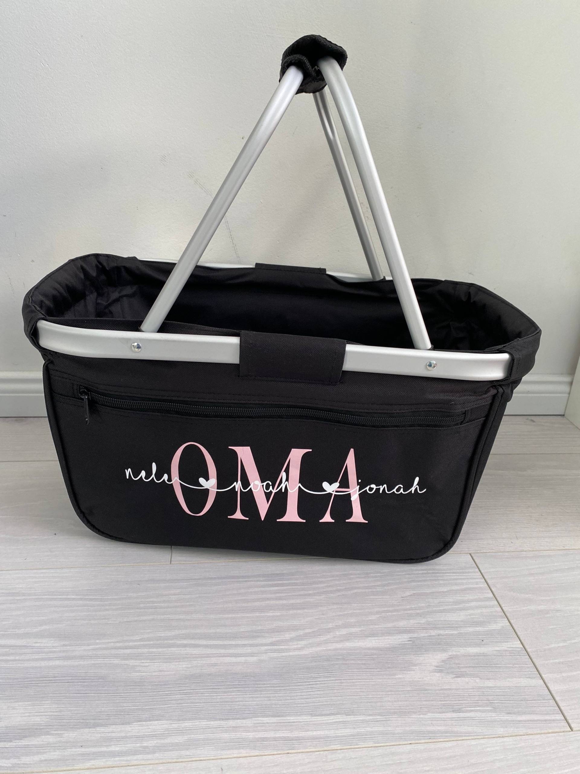 Einkaufskorb Personalisiert Oma Opa Mama Papa Geschenk von KindertraumShop
