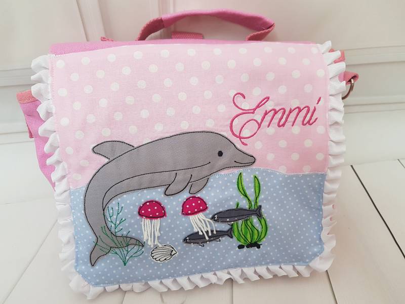 Neu - Kindergartentasche Kindergartenrucksack Kindertasche Kinderrucksack Name Personalisiert von Kindertraumfabrik