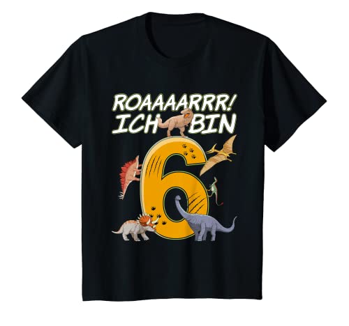 Kinder Kinderwitze Ab 6 Junge Dinos Kindergeburtstag Dinosaurier T-Shirt Kinder Kinderwitze Ab 6 Junge Dinos Kindergeburtstag Dinosaurier T-Shirt von Kinderwitze Ab 6 und Dinosaurier Kindergeburtstag