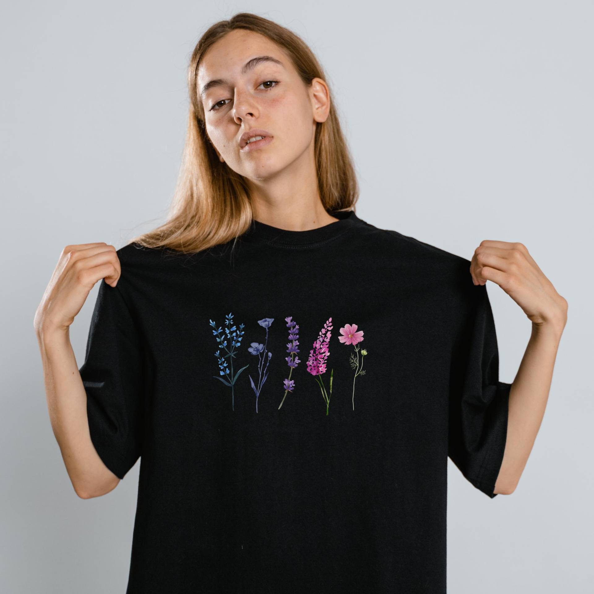 Bisexuell Wildflower Tshirt, Cottagecore T-Shirt, Bi-Flagge Farben, Bisexuell Geschenk, Queer Shirts Bisexuell Wildflower Tshirt, Cottagecore T-Shirt, Bi-Flagge Farben, Bisexuell Geschenk, Queer Shirts von Kindfindapparel
