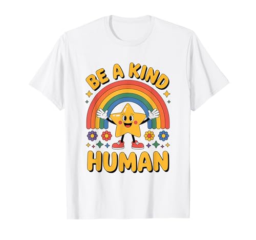 Be a Kind Human Kindness Anti-Mobbing T-Shirt Be a Kind Human Kindness Anti-Mobbing T-Shirt von Kindness Anti-Bullying Vibes